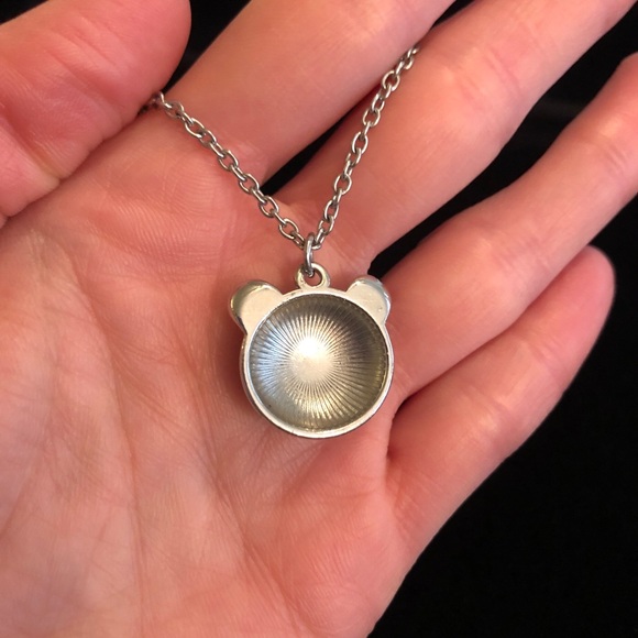Silver Panda Pendant Necklace - Picture 3 of 7